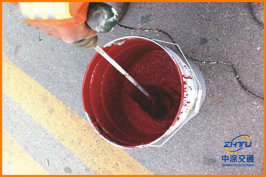 MMA Two-Component Colorful anti-skid Pavement Marking material (MMA Cold Plastic)