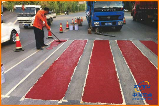 MMA Two-Component Colorful anti-skid Pavement Marking material (MMA Cold Plastic)