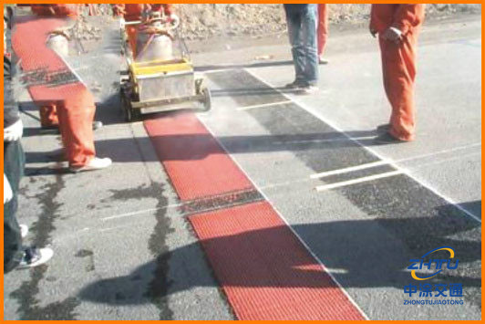 Thermoplastic Profiled Pavement Marking material