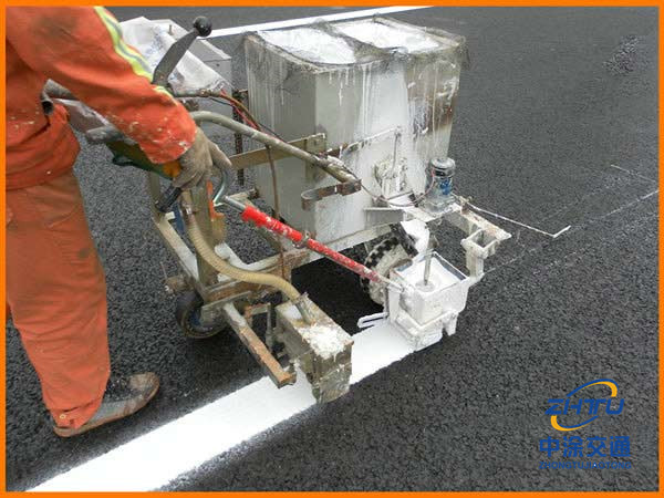 Two-Component Pavement Marking material (MMA Cold Plastic)